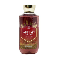 Bath & Body Works Autumn Drive 2-pack bottle, hydrating lather with uplifting autumn scent.