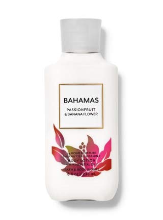 Bath & Body Works Bahamas Passionfruit Banana Flower gift set ready for gifting.