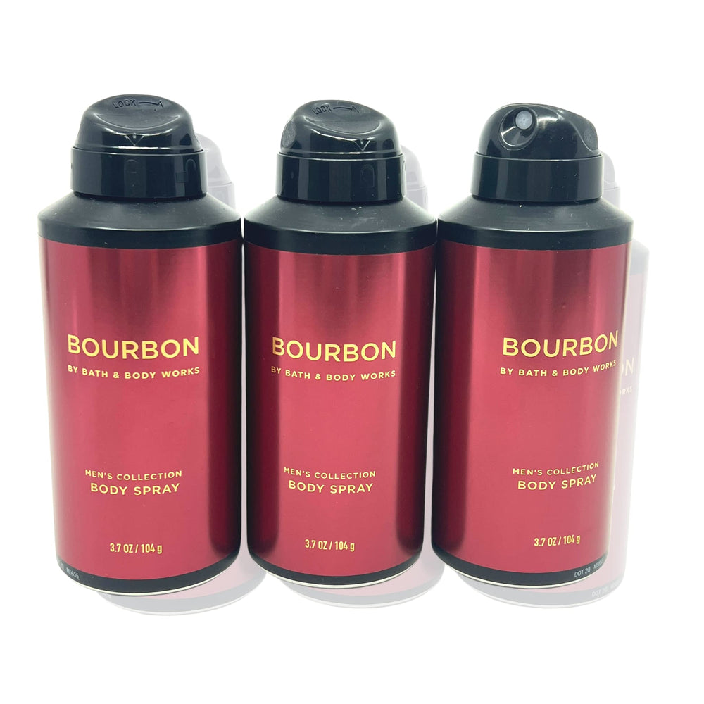 Bath & Body Works Bourbon body spray triple pack for all-day freshness.