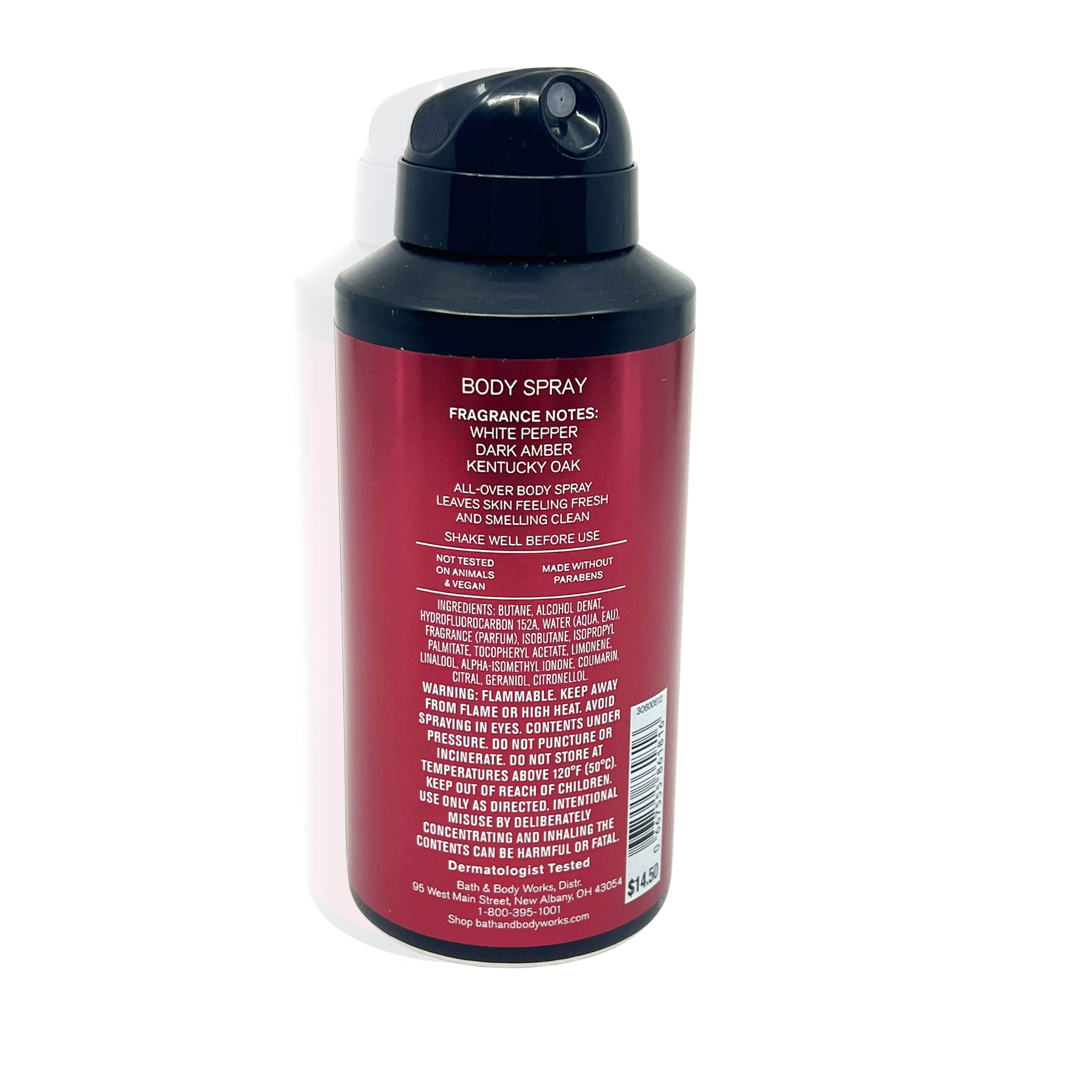Bath & Body Works Bourbon body spray for daily wear and confident scent.