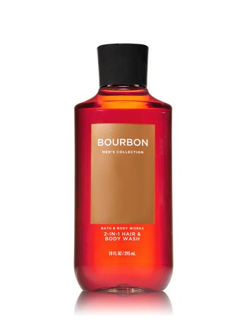 Bath and Body Works Bourbon gift set box ready for gifting