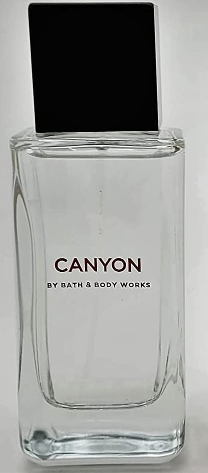 Bath & Body Works Canyon packaging artwork emphasizing premium presentation for gifting or personal use.