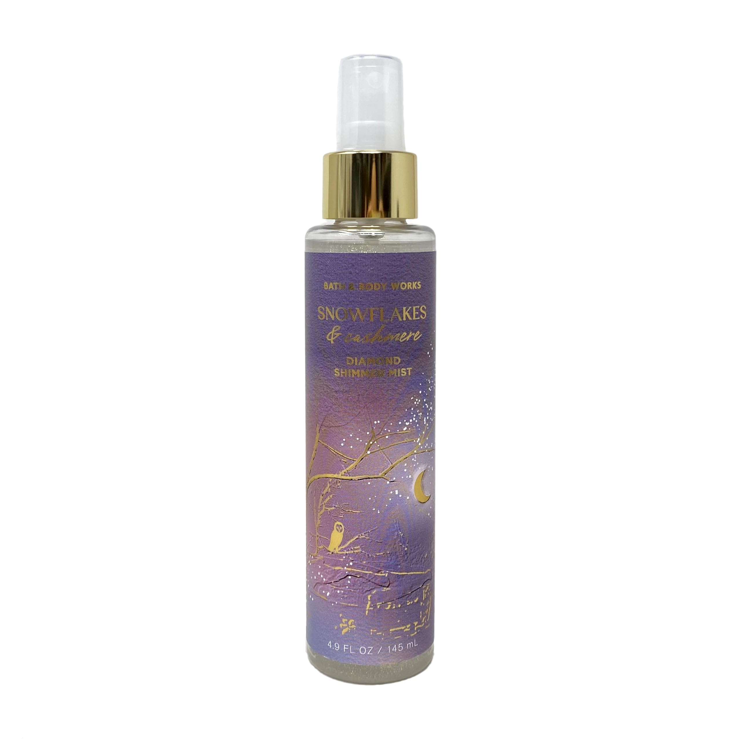 Bath & Body Works Diamond Shimmer Mist bottle glow adding subtle shimmer to any look