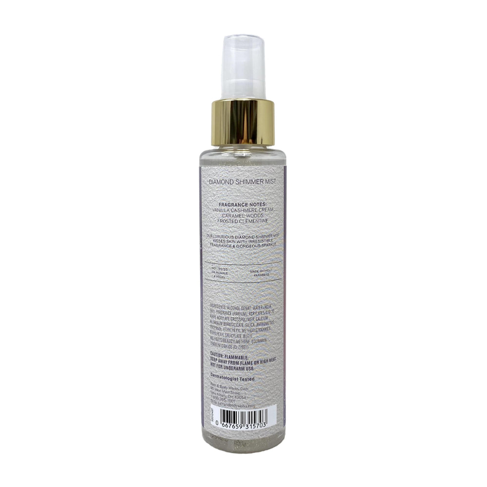 Bath & Body Works Diamond Shimmer Mist spray for radiant scent and light shimmer