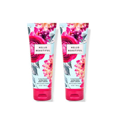 Bath & Body Works Hello Beautiful Ultimate Hydration Body Cream Gift Set for nourished, silky-smooth skin.