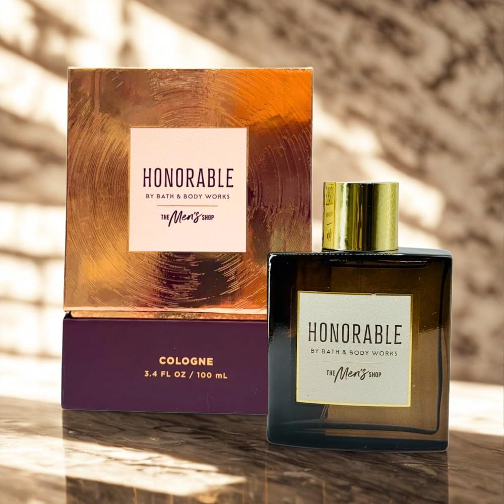 Honorable packaging on display highlights premium Bath & Body Works branding.