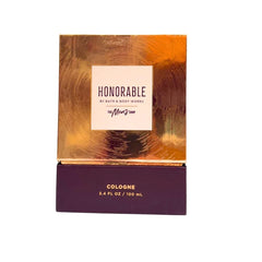 Patchouli warmth and depth in Honorable Cologne's scent profile by Bath & Body Works.