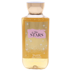 Bath & Body Works In The Stars shower gel bottle-pour evokes a refreshing, fragrant cleanse.