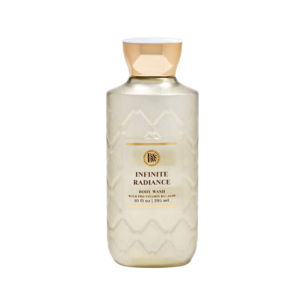 Bath and Body Works Infinite Radiance Shower Gel bottle for a luxurious daily cleanse with lasting fragrance