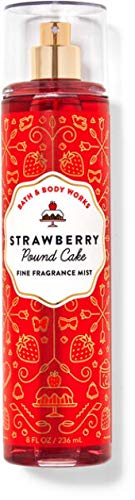 Bath & Body Works Strawberry Pound Cake shower gel shot, delivering gentle cleansing and a delightful fragrance.