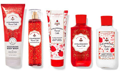 Bath & Body Works Strawberry Pound Cake wash bottle, a sweet scent for daily cleansing.