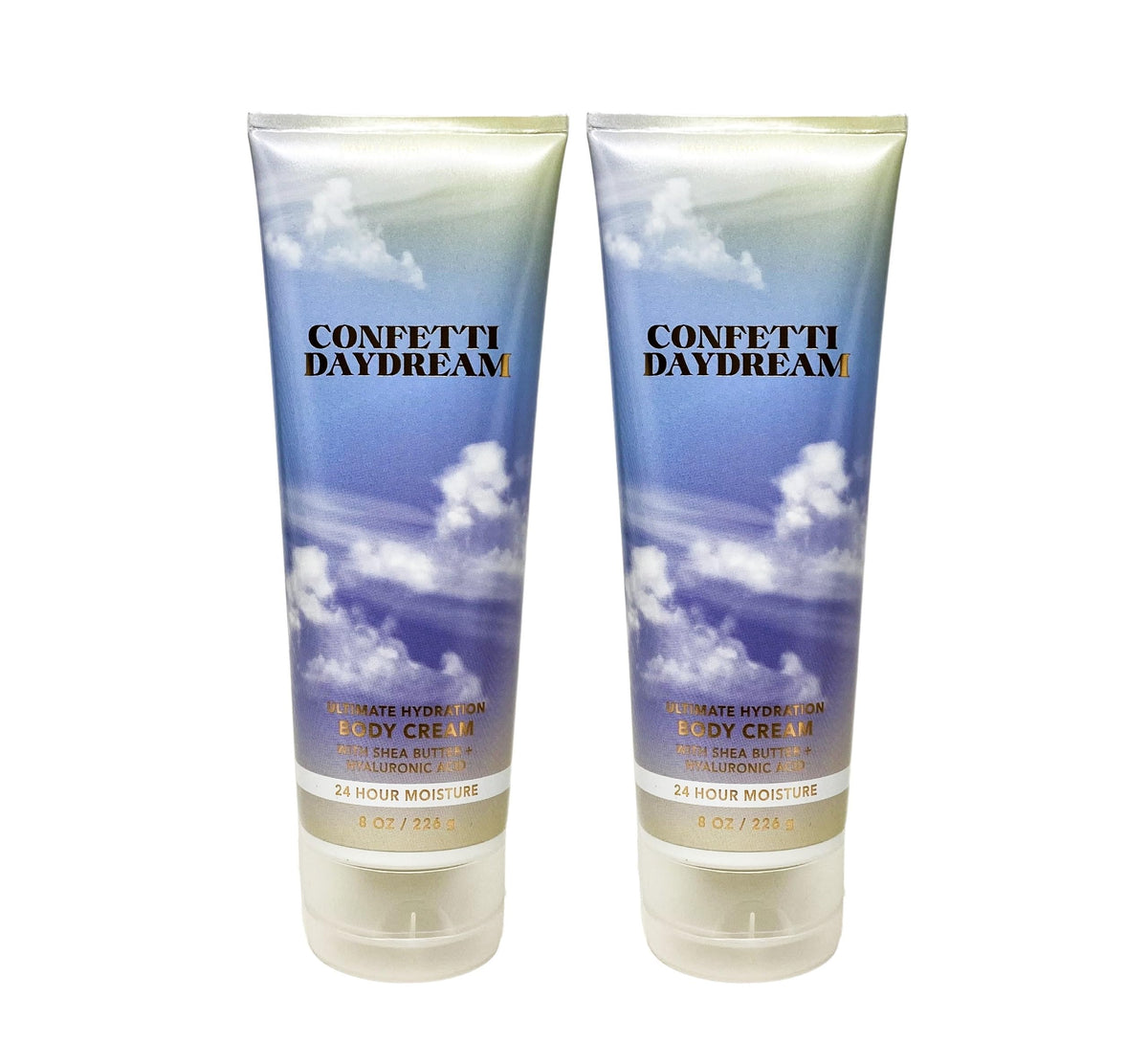 Bath & Body Works Ultimate Hydration Confetti Daydream bottle in a two-pack delivering lasting moisture