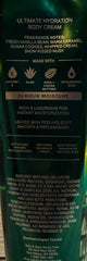 Bath and Body Works Vanilla Bean Noel hydration closeup shows creamy texture
