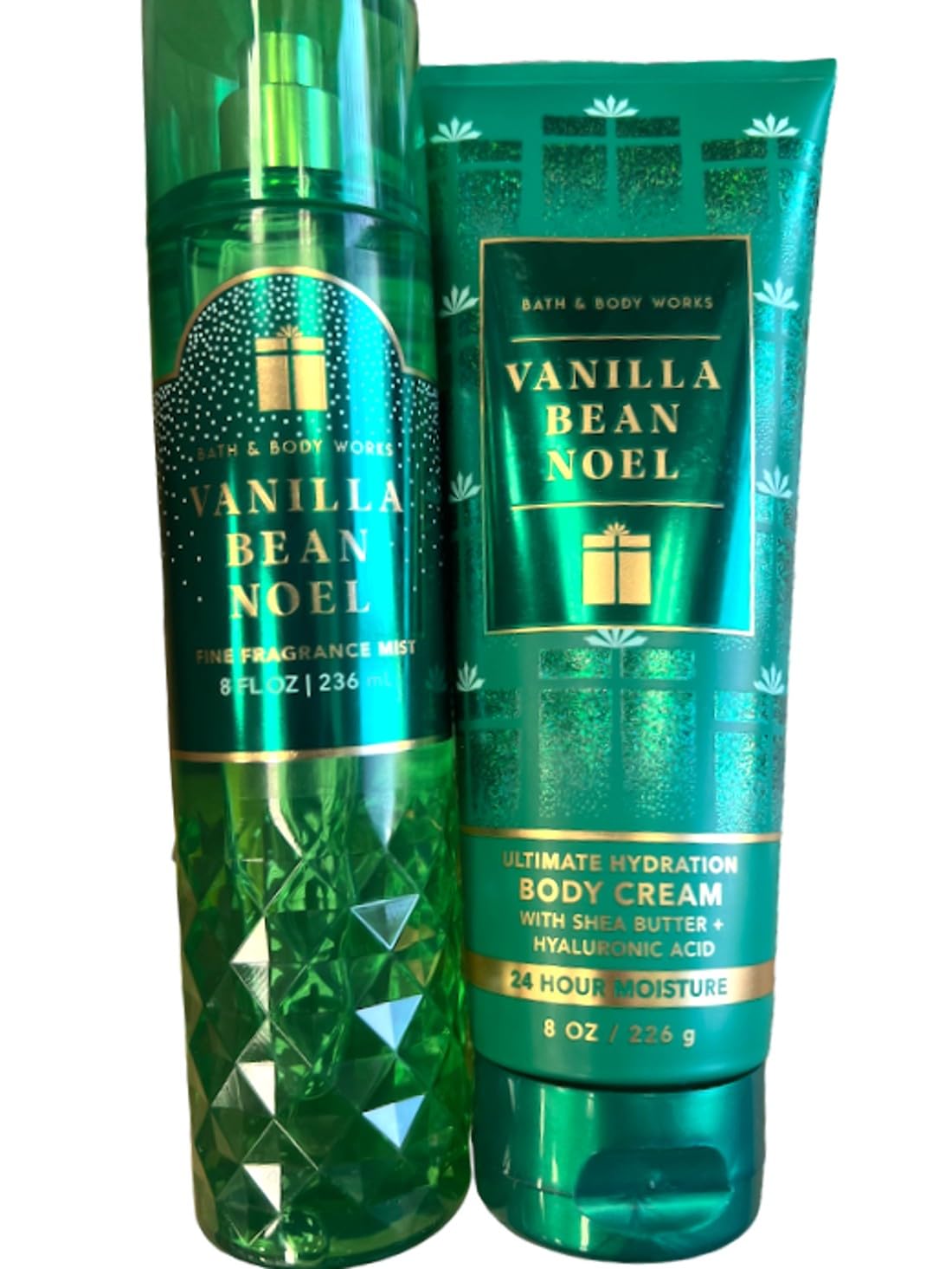 Bath and Body Works Vanilla Bean Noel Mist Cream packaging varies, ideal for everyday fragrance layering.