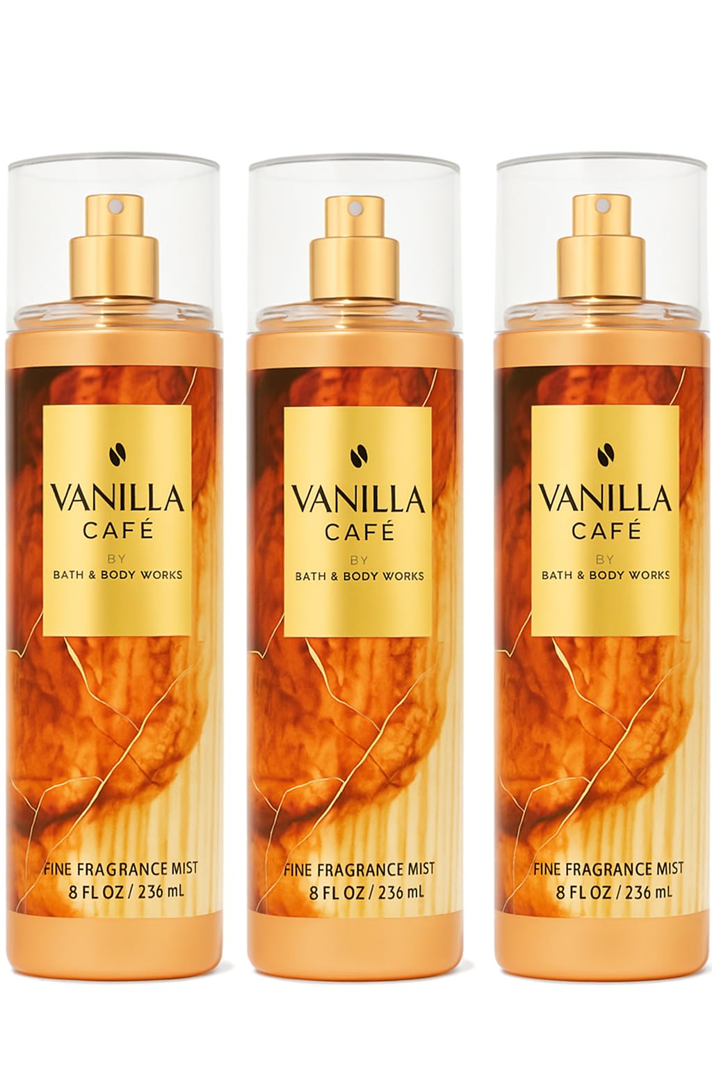 Bath and Body Works Vanilla Café fragrance mist bottle for daily wear and layering
