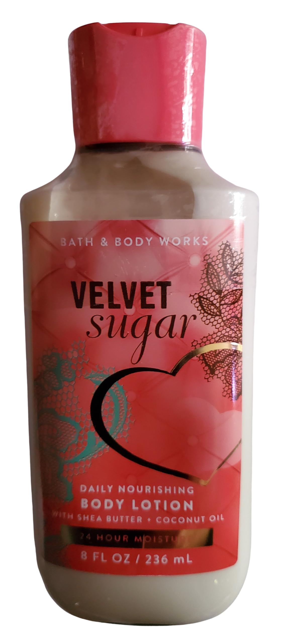 Bath & Body Works Velvet Sugar shower gel lather with fruity musk.