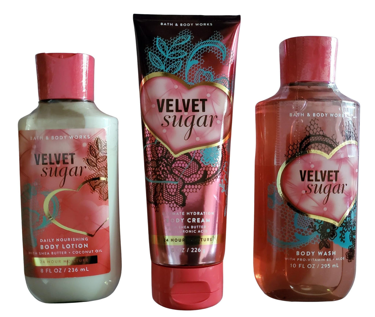 Bath & Body Works Velvet Sugar Ultimate Hydration Body Cream jar for deep moisture.