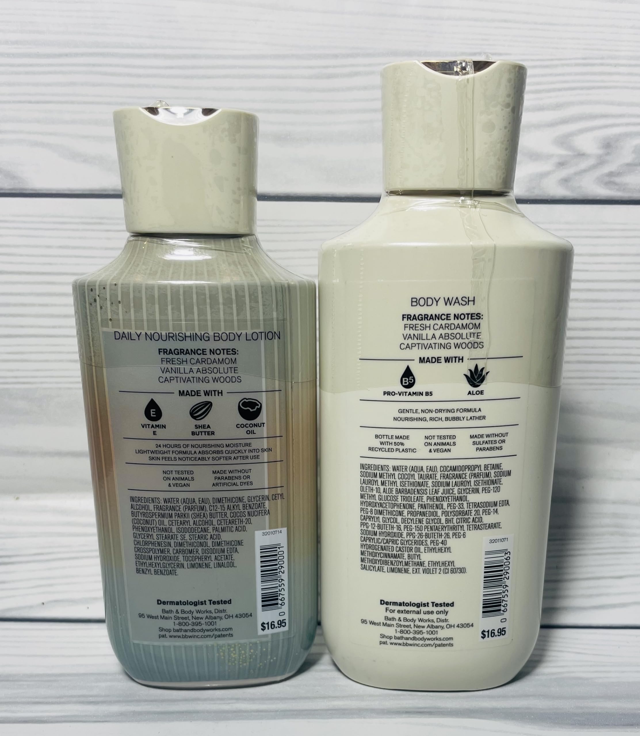 Bath and Body Works Vanilla Romance body lotion tube offering lasting moisturization.