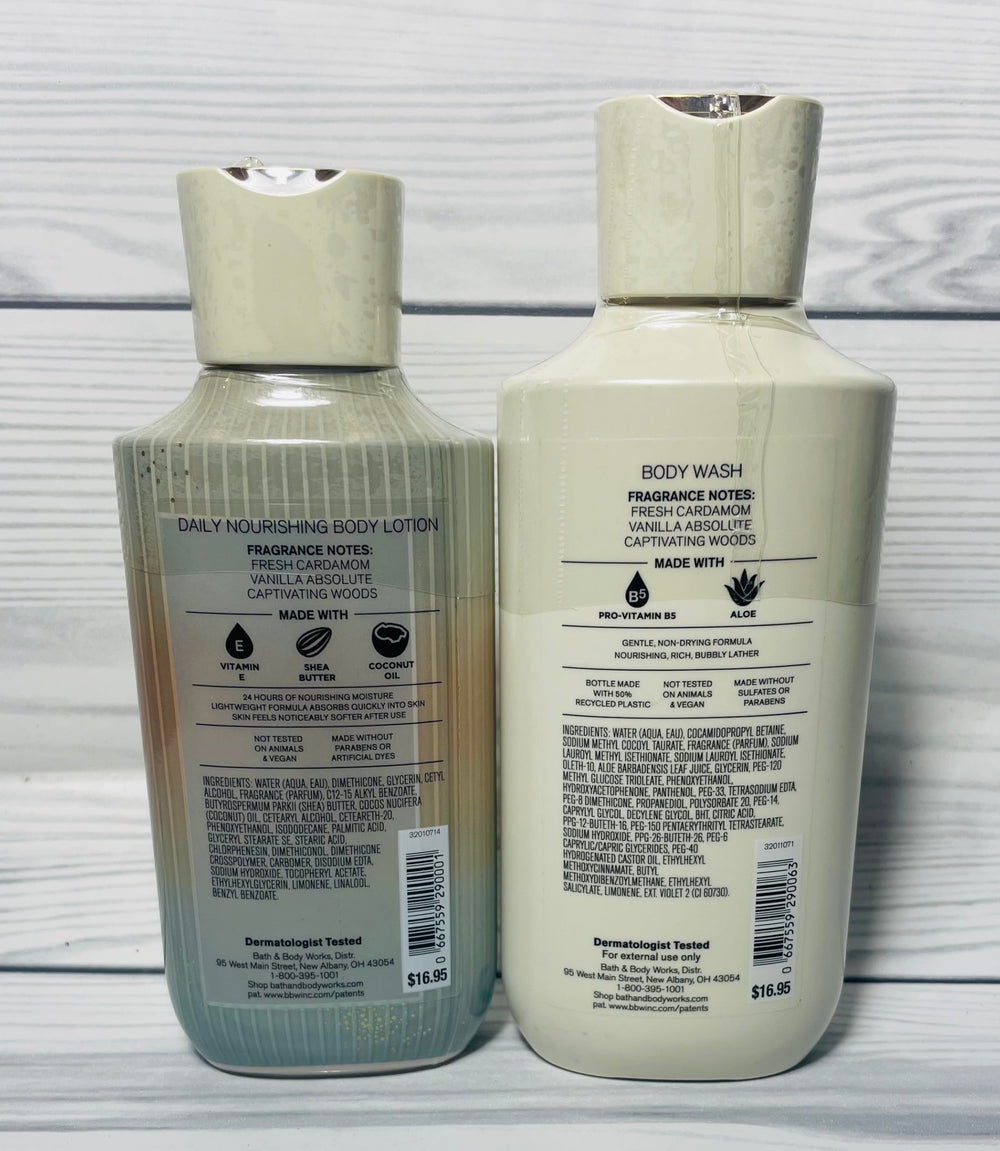 Bath and Body Works Vanilla Romance body lotion tube offering lasting moisturization.