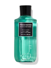Bath & Body Works Bourbon 3-in-1 bottle pour offers a refreshing cleanse with vitamin E and aloe.