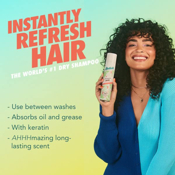 Batiste Bare hair lift adds natural-looking volume.