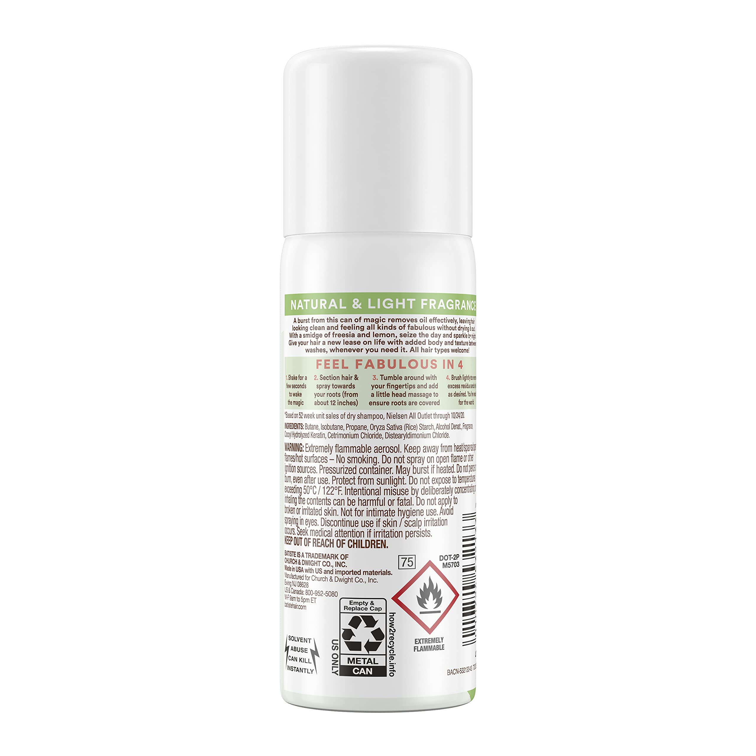 Travel-ready compact bottle in a bag for daily use