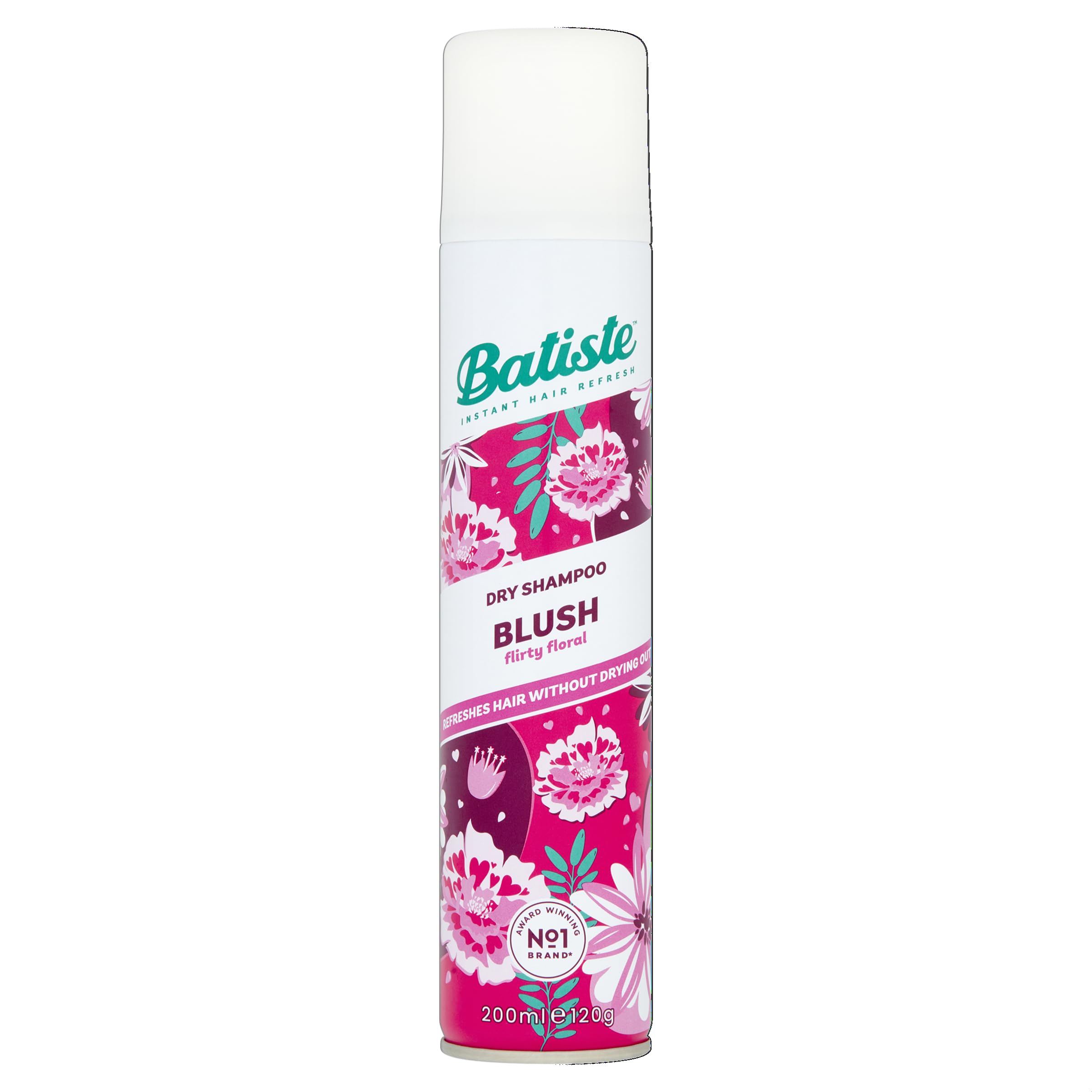 Batiste Dry Shampoo Blush bottle for quick refresh between washes