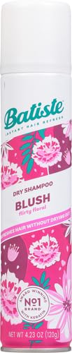 Batiste Dry Shampoo Blush spray nozzle for fast root refresh