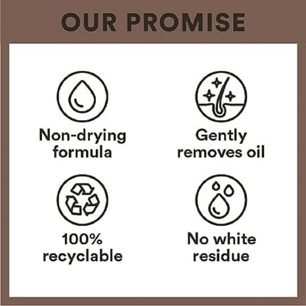 Batiste Dry Shampoo Dark & Deep Brown bottle on vanity for midday refresh