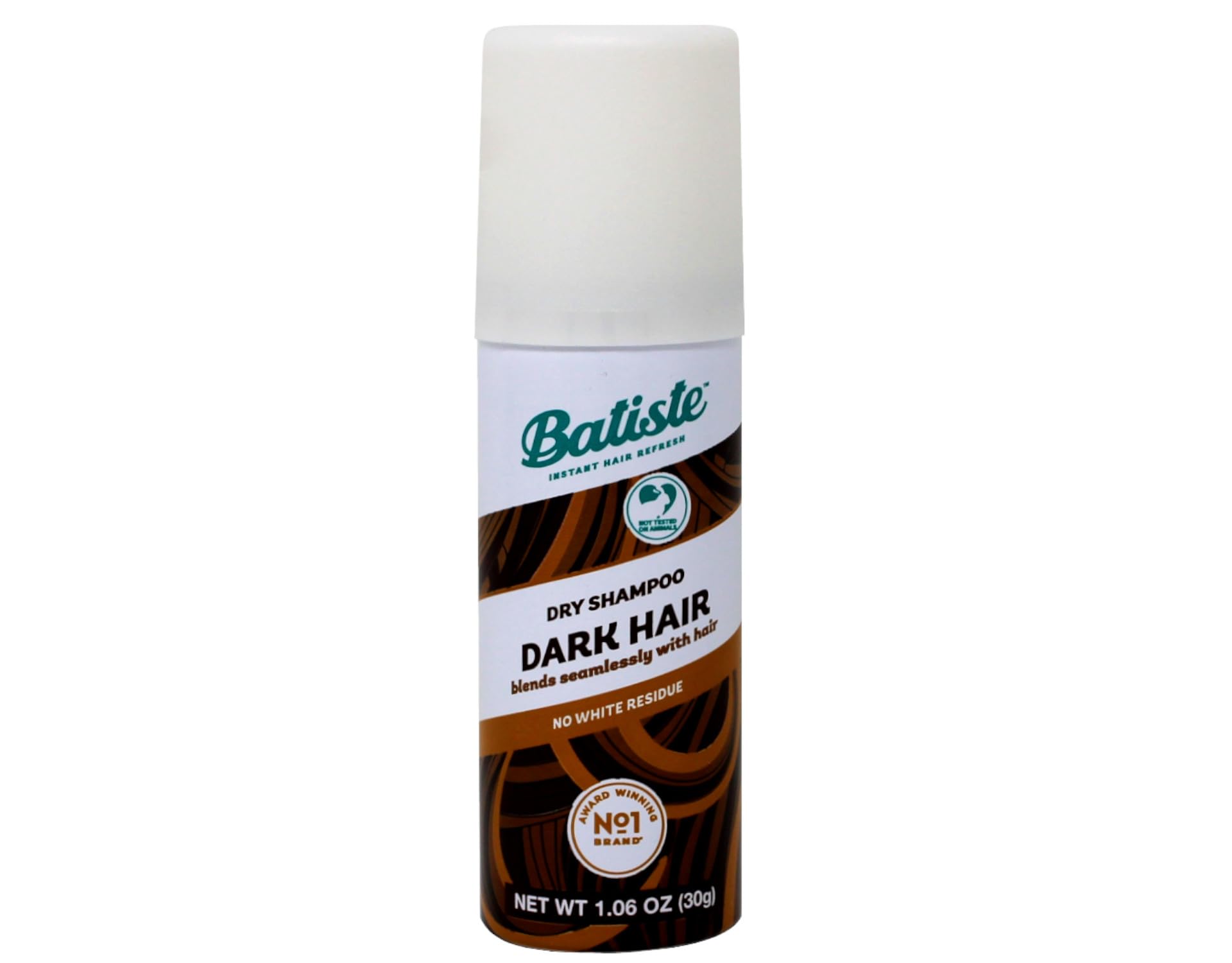 Batiste Dark Dry Shampoo mini-pack front for gym and office touch-ups