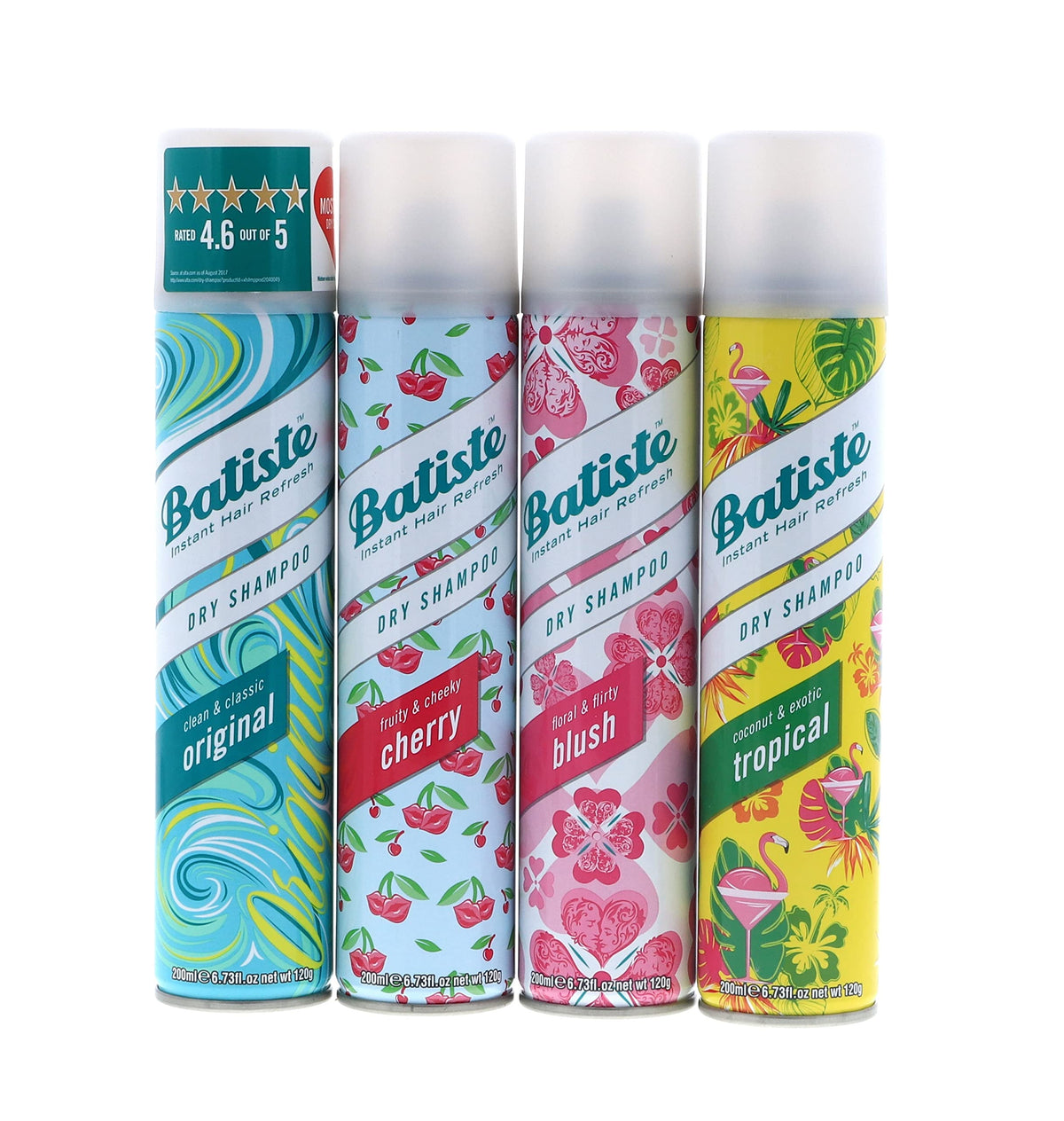 Batiste Dry Shampoo Original bottle for fast refresh between washes