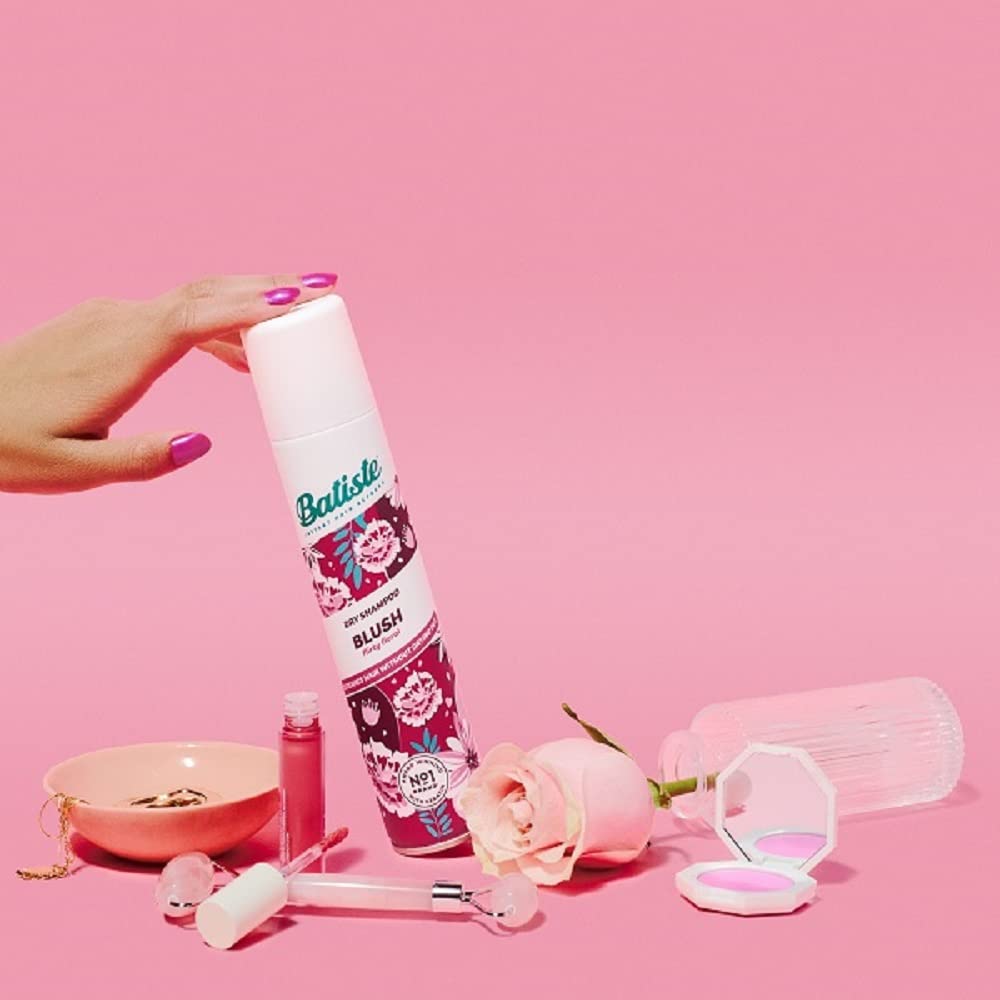Soft finish from Batiste Dry Shampoo Blush