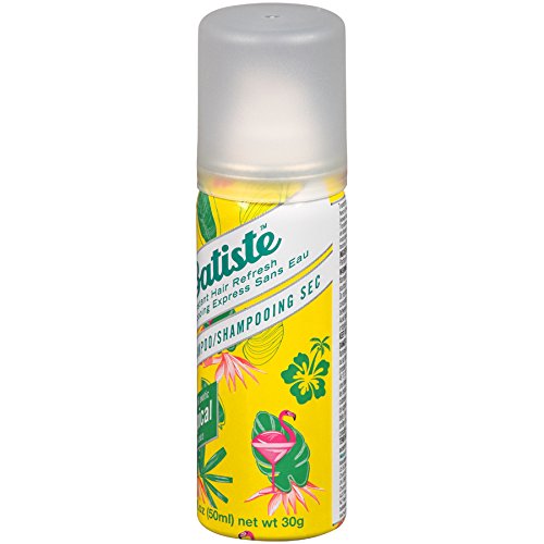 Batiste Tropical travel-size bottle for on-the-go touch-ups.