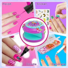 BATTOP 3D gem decorations arranged for sparkling nail art designs.