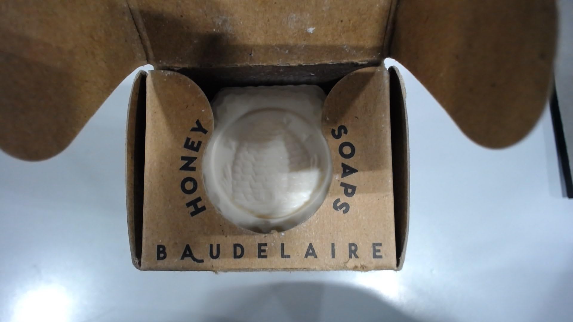 Baudelaire Calendula Honey Soap minimal waste packaging supports responsible gifting.