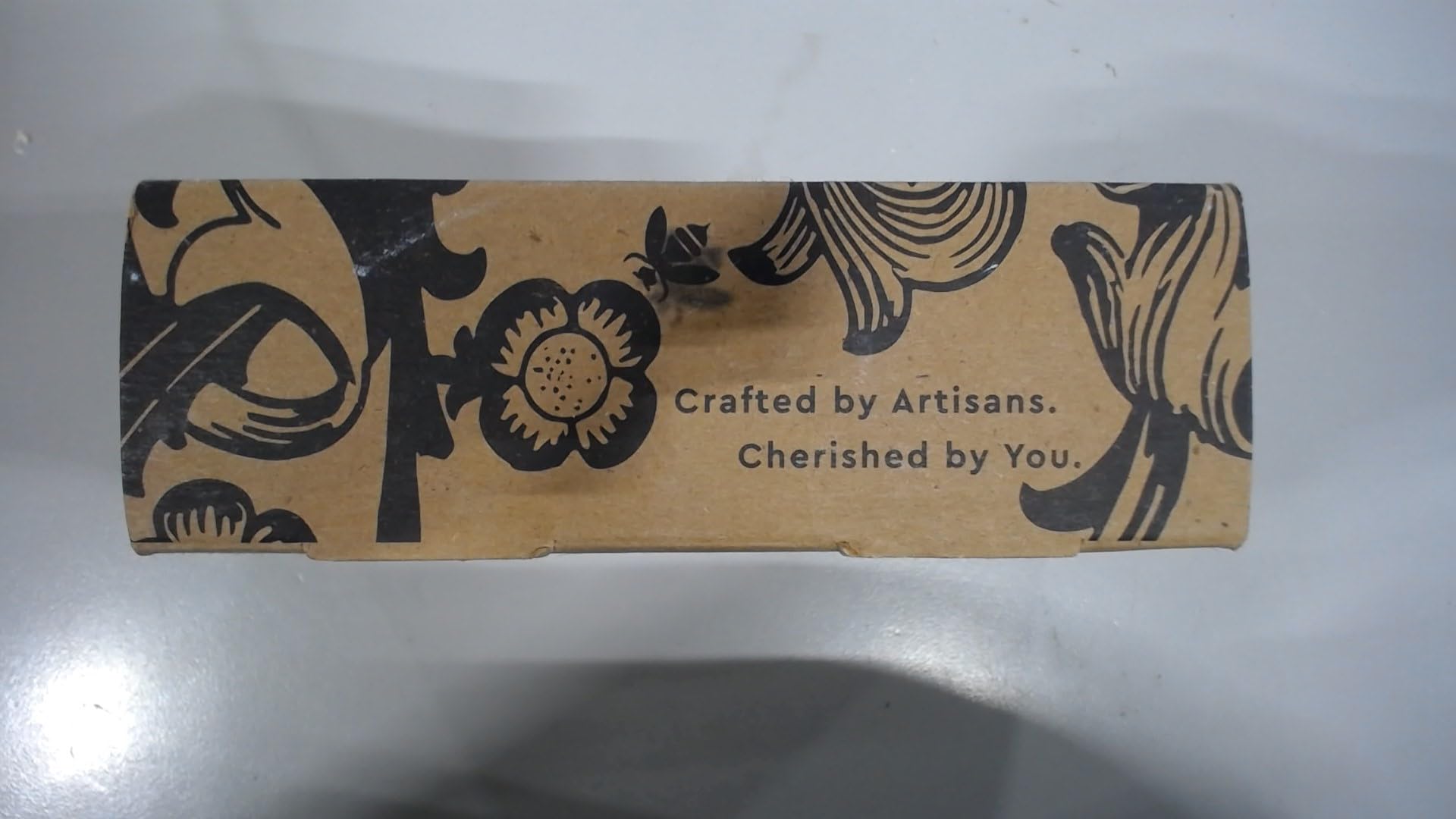 Baudelaire Calendula Honey Soap travel-size bar ready for on-the-go cleansing.