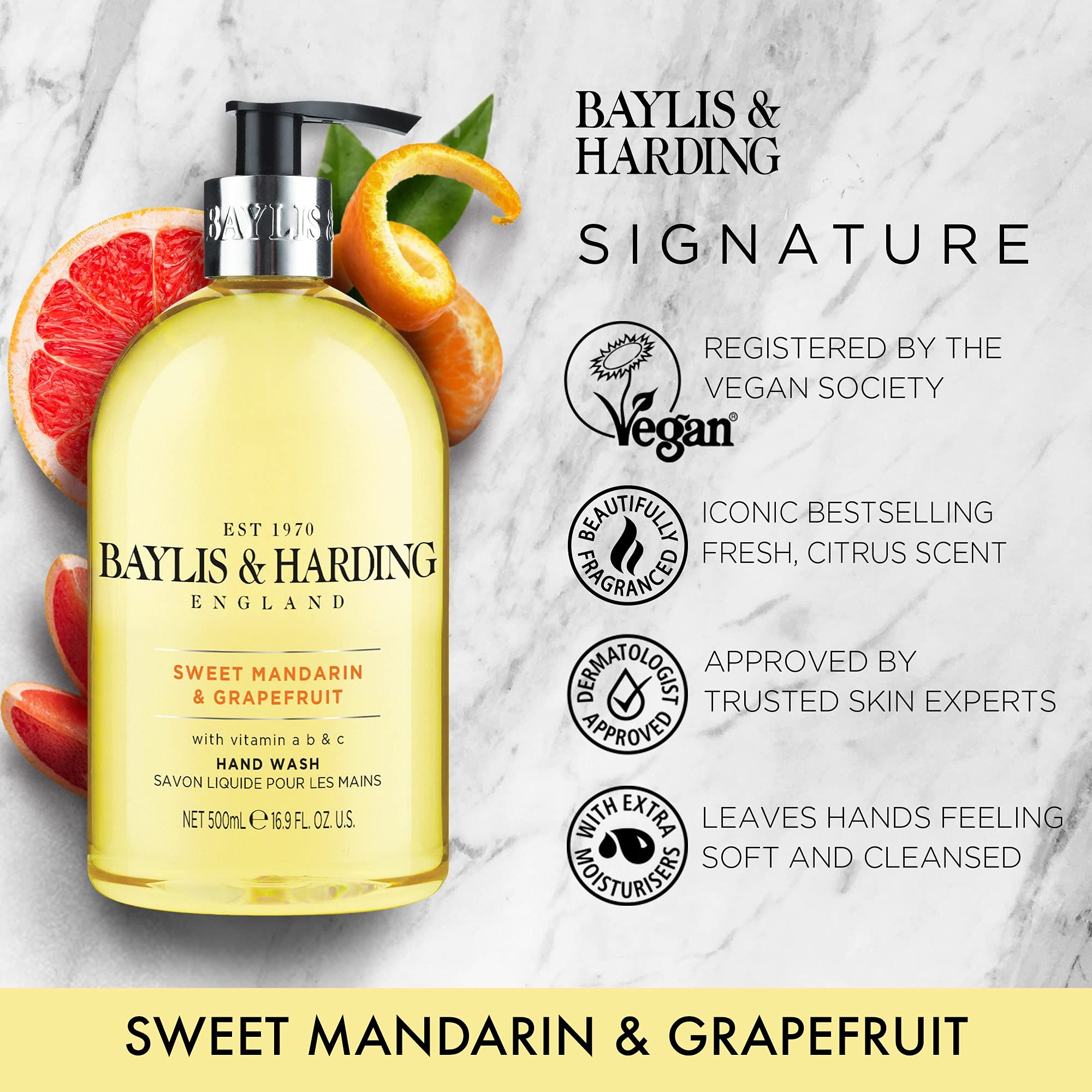 Label highlights jasmine accents and citrus top notes in the fragrance.