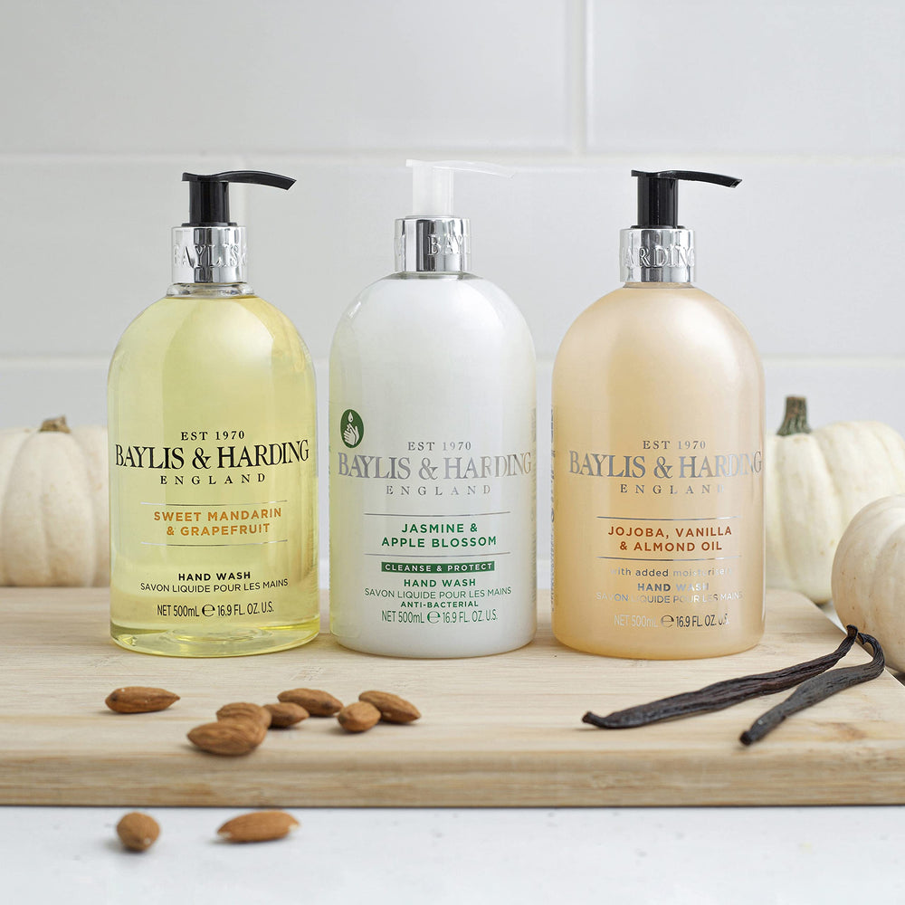 Refill-friendly packaging to extend use and reduce waste.