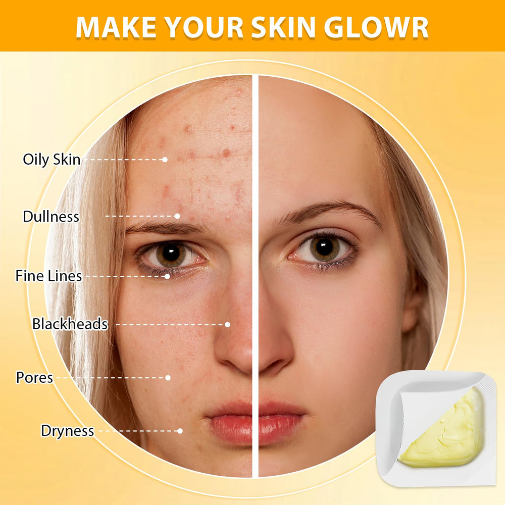 Baysea Zombie Mask rinse-off stage showing refreshed, smooth skin appearance.