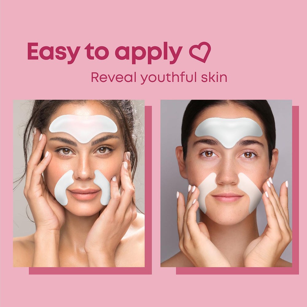 Bayside Forehead and Smile Lines coverage shows comprehensive patching action.