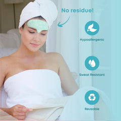 Bayside Forehead Wrinkle Patches storage tin keeps patches organized