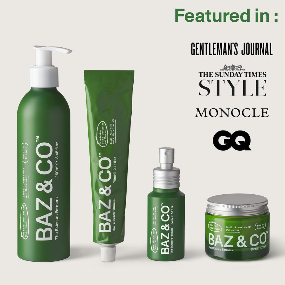 BAZ & CO Naturally Fresh on-the-go use for daily confidence and freshness.