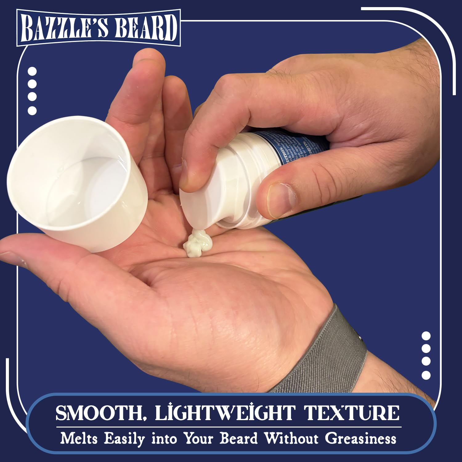 Biotin-infused formula supports a fuller-looking appearance and healthier facial hair