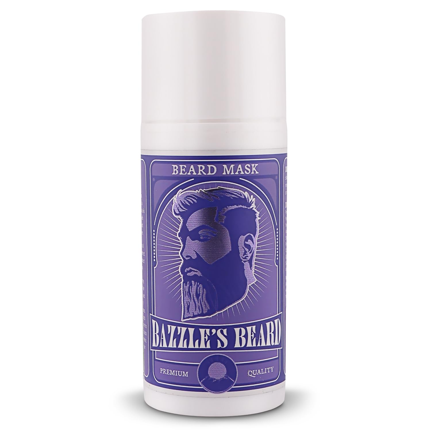 Bazzle's Beard Mask avocado oil conditioning for silky facial hair
