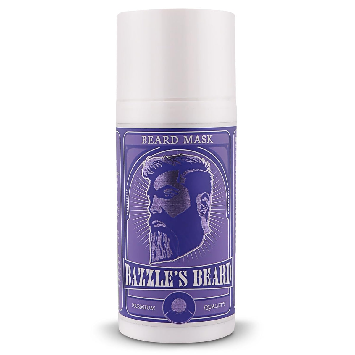 Bazzle's Beard Mask avocado oil conditioning for silky facial hair