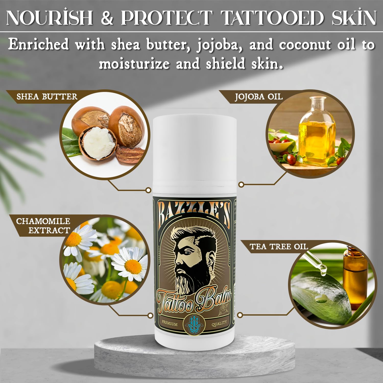 Fragrance-free formula ideal for sensitive skin and fragrance-free tattoo care.