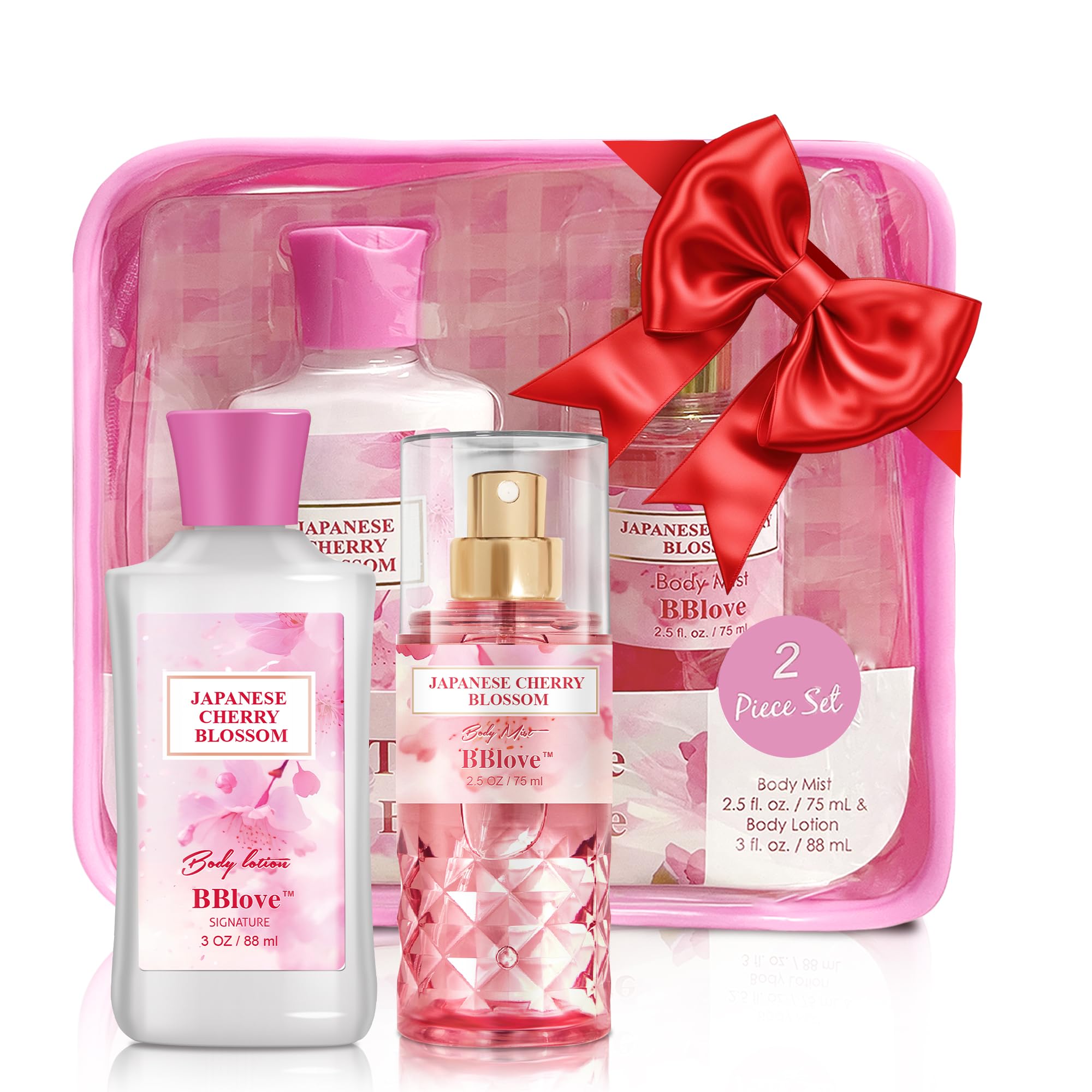 BBlove Japanese Cherry Blossom body lotion 3oz bottle, lightweight hydration for daily use