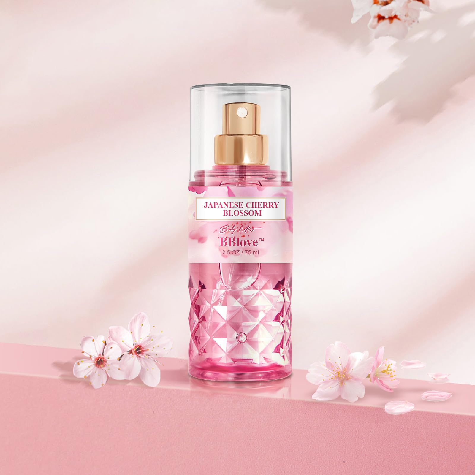 BBlove Japanese Cherry Blossom lotion texture close-up shows silky hydration