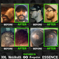 BBS Best Beard Stuff GROW beard wash being applied to beard for softness.