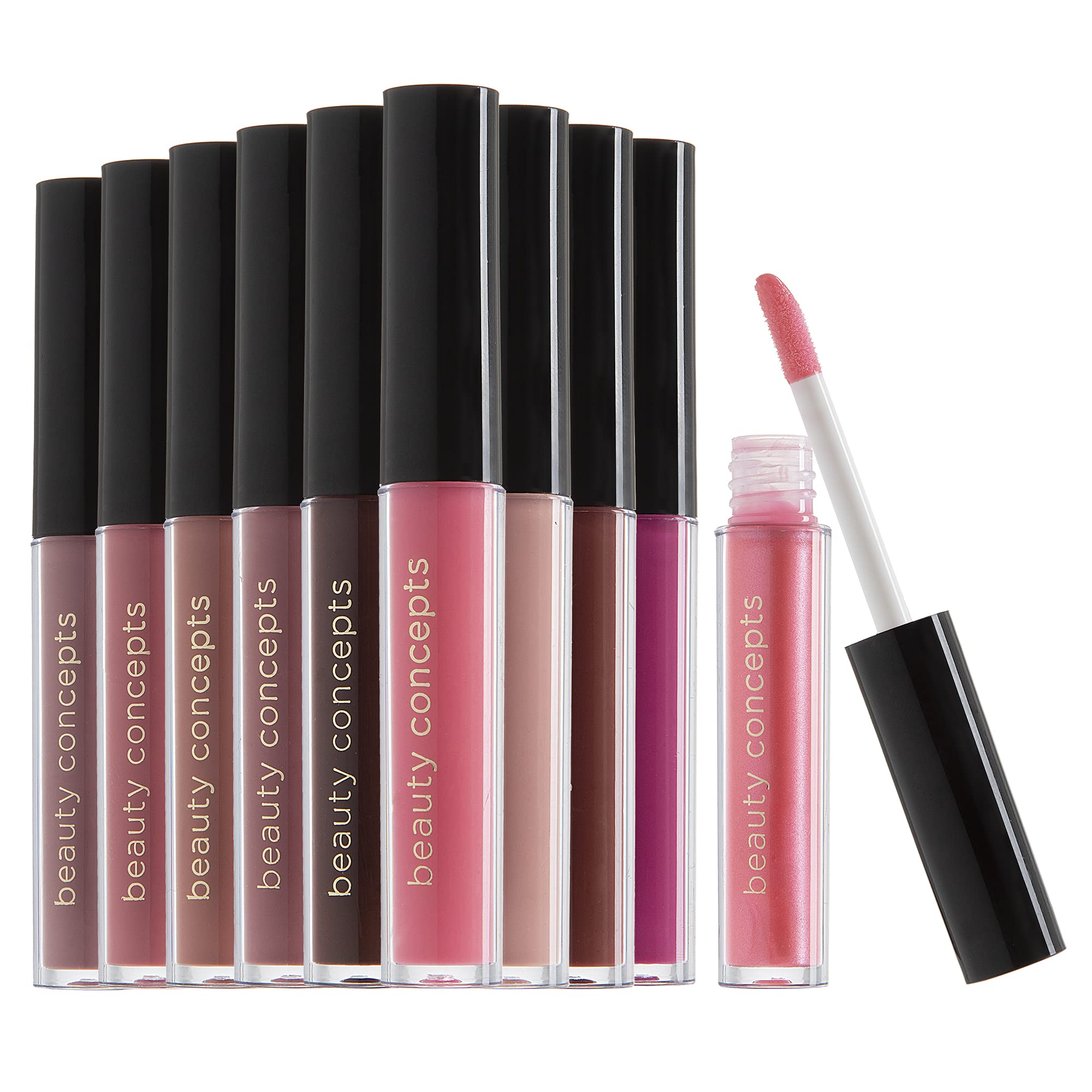 B.C BEAUTY CONCEPTS lip gloss Mocha shade offers rich shimmer for everyday wear.